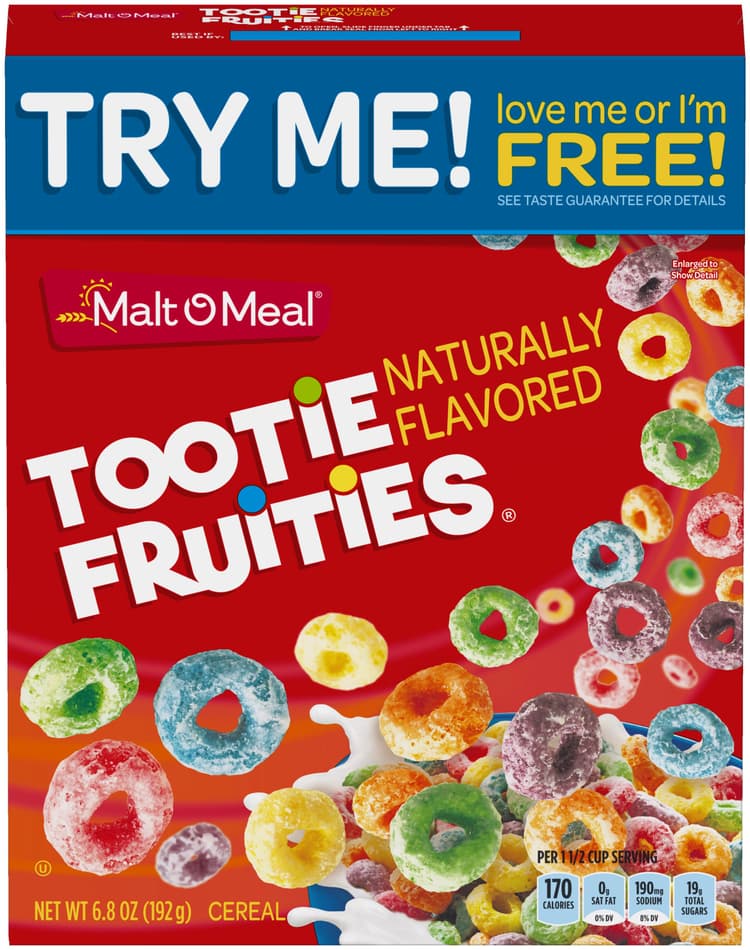 Malt O Meal Tootie Fruities Cereal