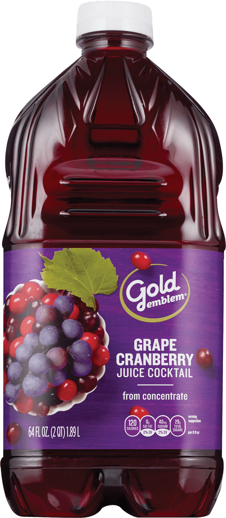 Gold Emblem Grape Cranberry Juice Cocktail