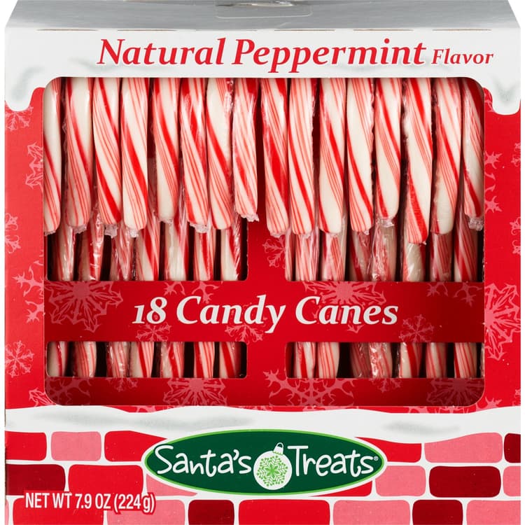 Santa'S Treats Peppermint Candy Canes