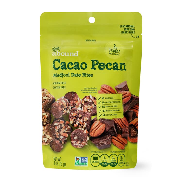 Gold Emblem Abound Cacao Pecan Medjool Date Bites