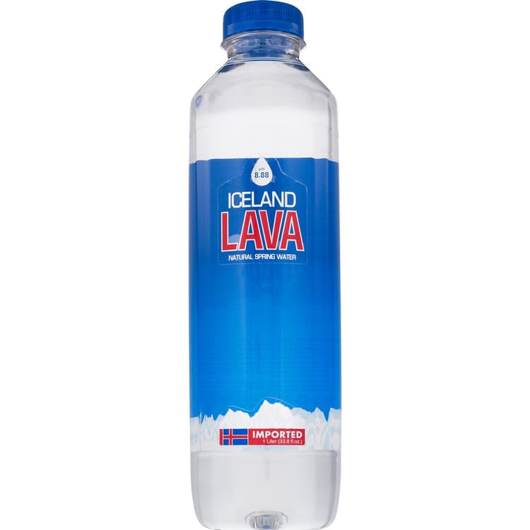 Iceland Lava Natural Spring Water