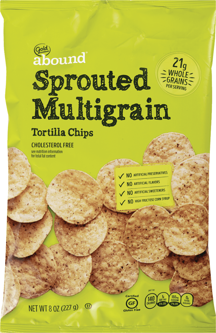 Gold Emblem Abound Sprouted Multigrain Tortilla Chips