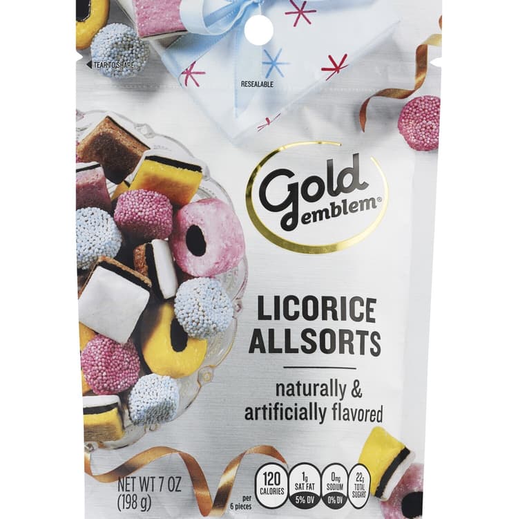 Gold Emblem Licorice Allsorts