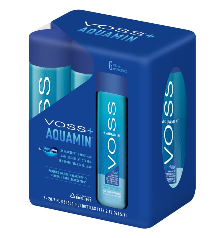 Voss Plus Enhanced Water With Aquamin, Oz