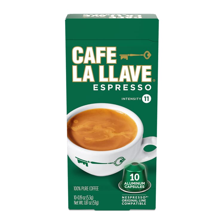 Cafe La Llave Espresso Aluminum Capsules