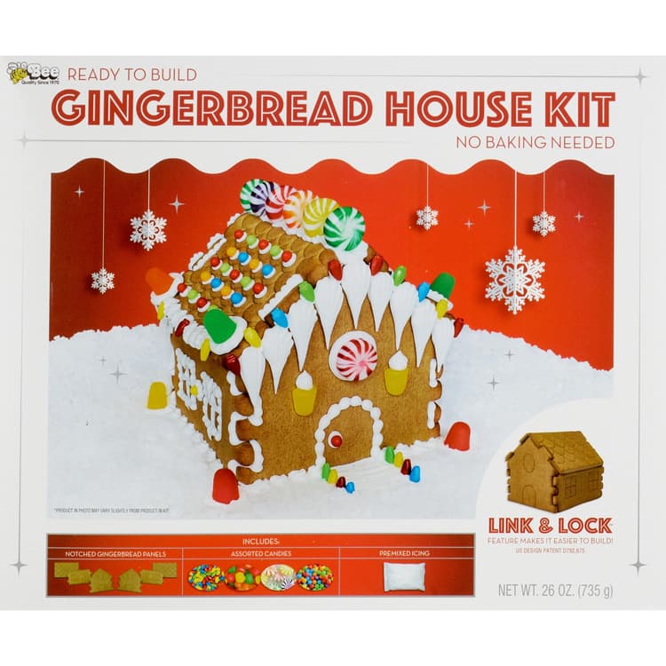 Bee Gingerbread House Kit