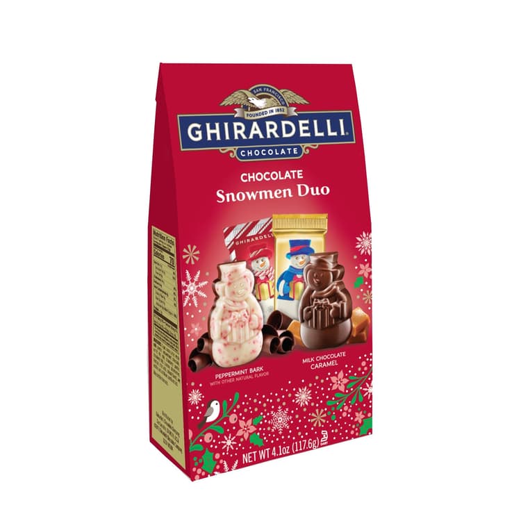 Ghirardelli Holiday Chocolate Snowmen