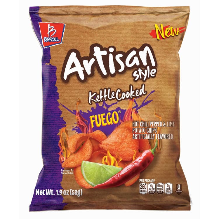 Barcel Artisan Style Fuego Kettle Potato Chips
