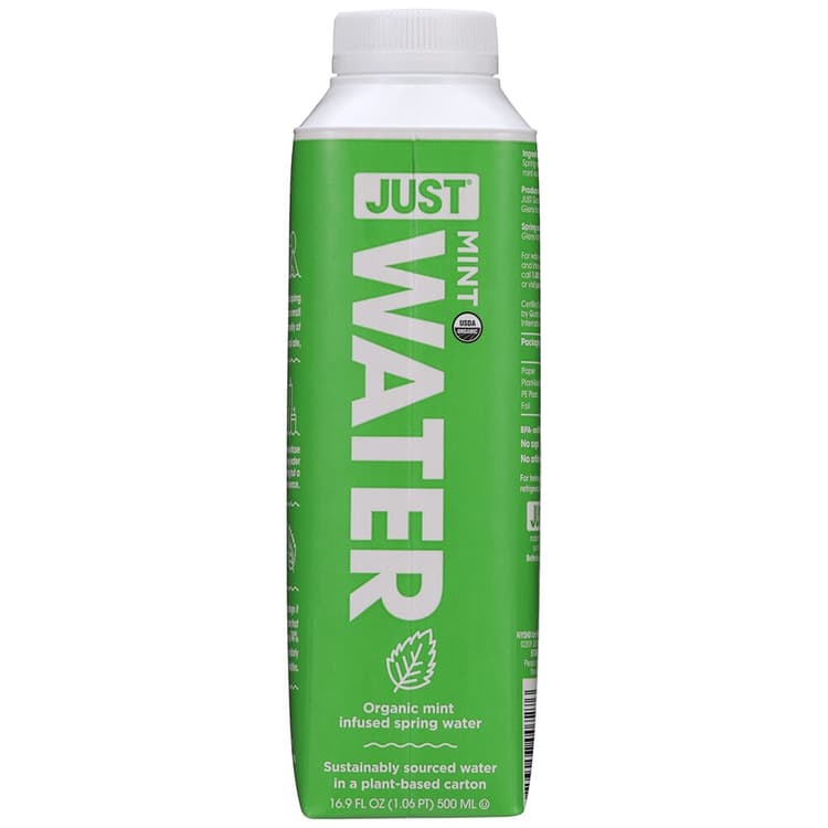 Just Water Organic Mint Infused Spring Water