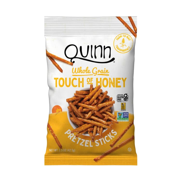 Quinn Whole Grain Touch Of Honey Pretzel