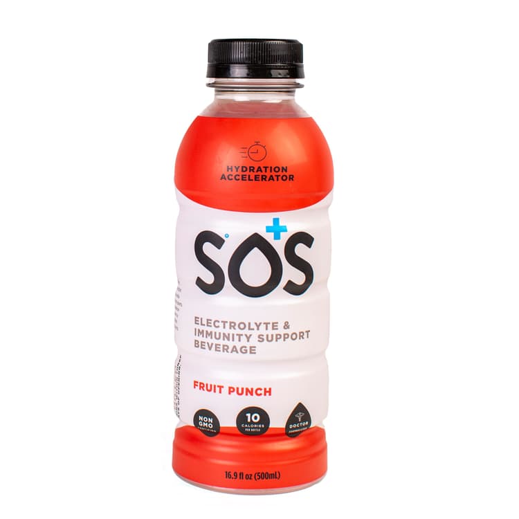 Sos Electrolyte & Immunity Support Beverage, Fruit Punch