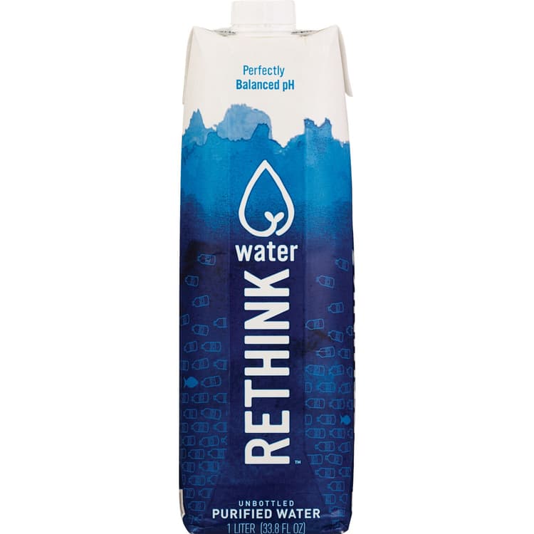 Rethink Purified Cartoned Water