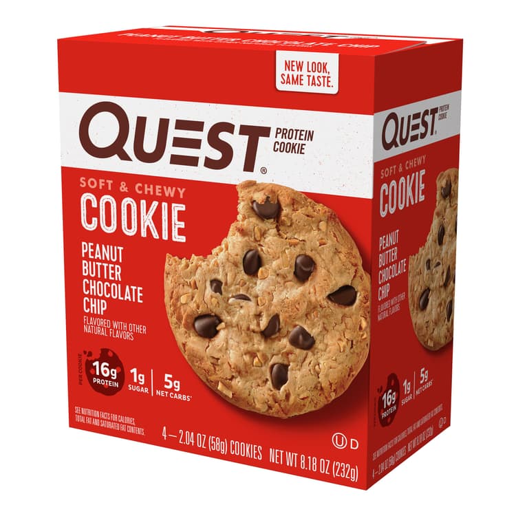Quest Peanut Butter Chocolate Chip Protein Cookie