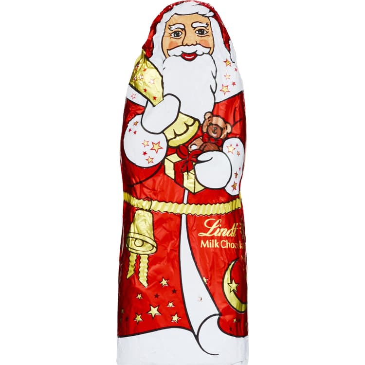 Lindt Holiday Santa Milk Chocolate Candy