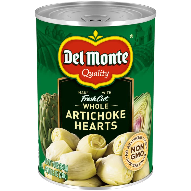 Del Monte Whole Artichoke Hearts
