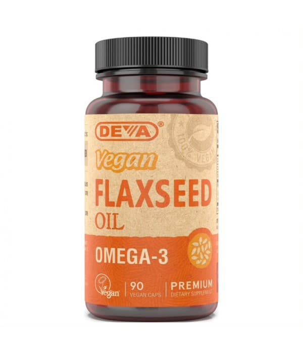 Deva Vegan Flax Seed Oil Capsules