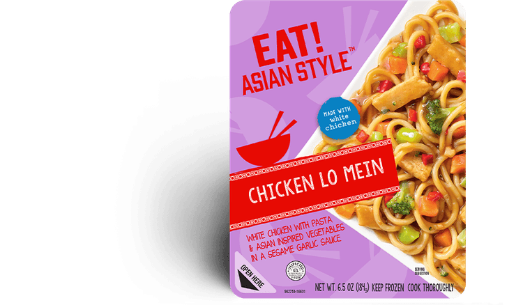 Eat! Asian Style Chicken Lo Mein