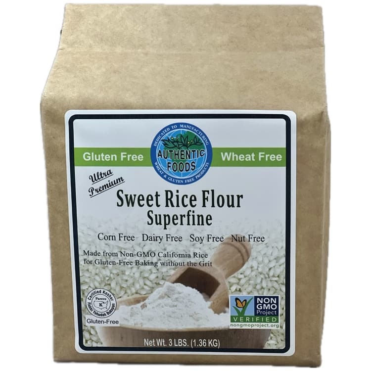 Authentic Foods Sweet Rice Flour Superfine Gluten Free