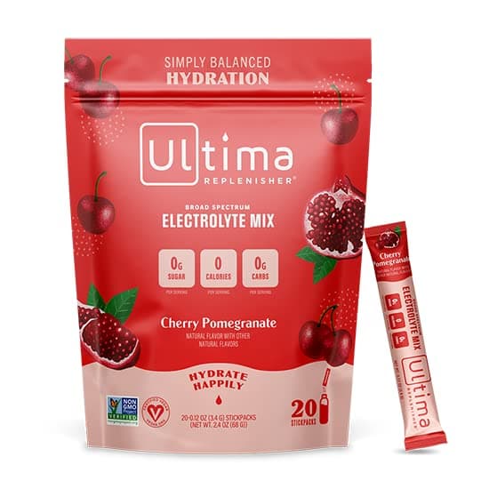 Ultima Replenisher Broad Spectrum Electrolyte Mix Cherry Pomegranate