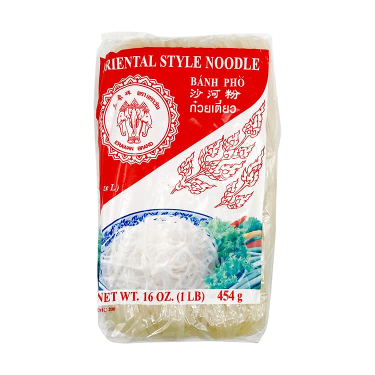 Erawan Oriental Style Banh Pho Noodles, Large Size