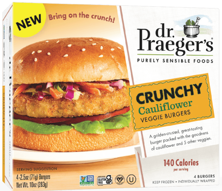 Dr. Praeger'S Crunchy Cauliflower Veggie Burgers