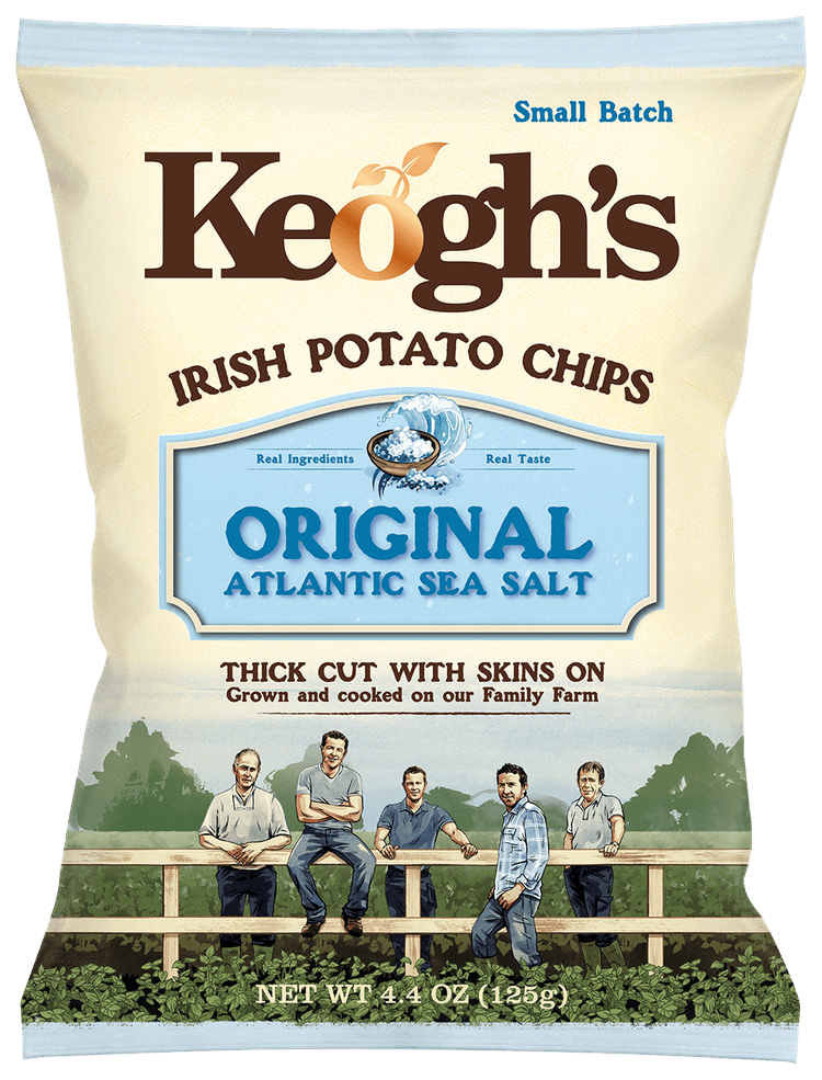Keogh'S Irish Potato Chips Original Atlantic Sea Salt