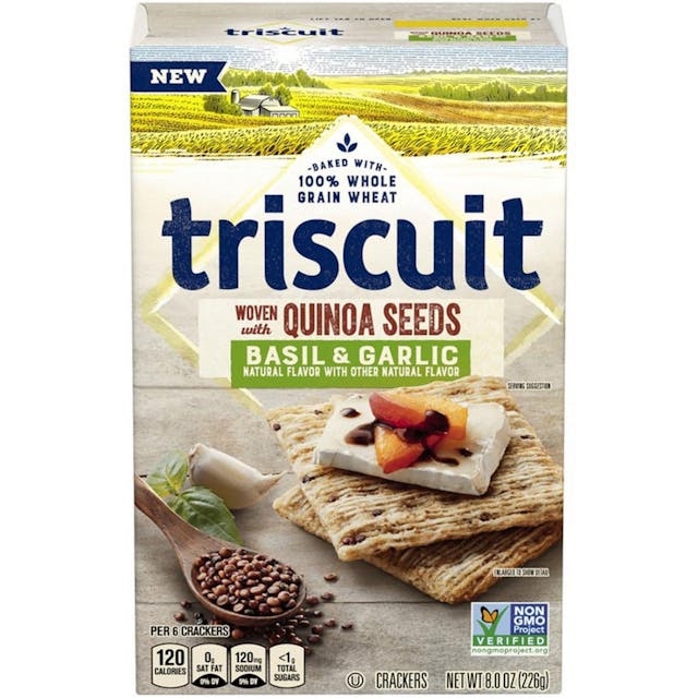 Is it Corn Free? Triscuit Crackers Basil & Garlic With Quinoa Seeds