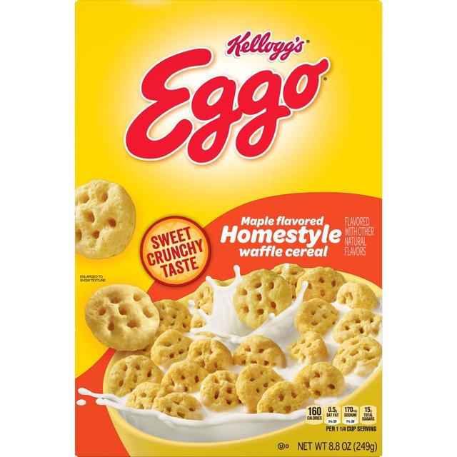 Is it Shellfish Free? Eggo Breakfast Cereal Maple Flavored Homestyle Waffle