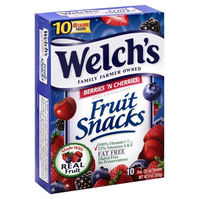 Is it Paleo? Welchs Fruit Snacks Berries N Cherries