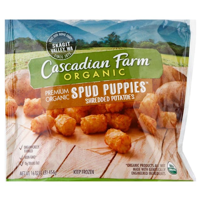 Is it Vegetarian? Cascadian Farm Organic Spud Puppies Potatoes Shredded