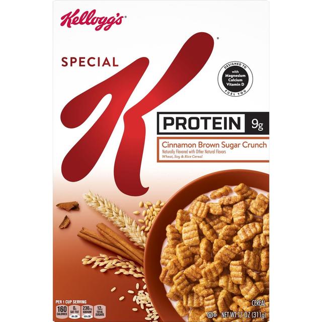 Is it Dairy Free? Special K Protein Breakfast Cereal Cinnamon Brown Sugar Crunch