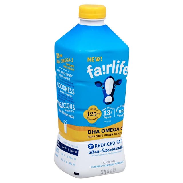 Is it Low FODMAP? Fairlife Superkids Milk Ultra-filtered Reduced Fat