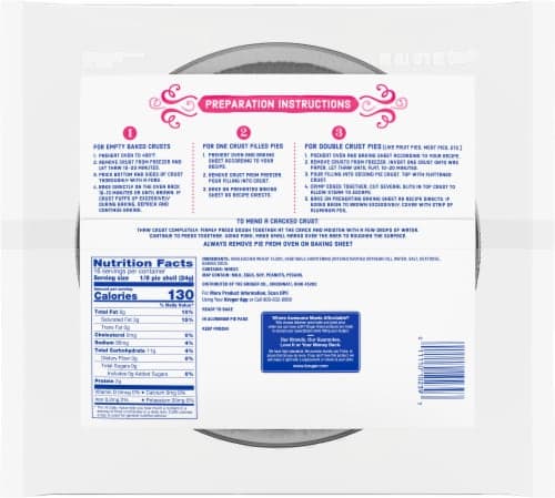 Kroger  Deep Dish Pie Crust