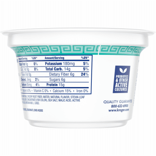 Kroger Blended Vanilla Nonfat Greek Yogurt