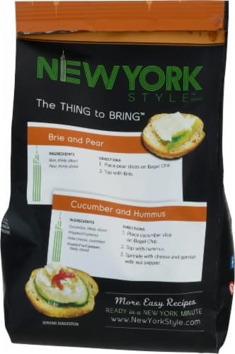 New York Style Bagel Crisps, Sesame, Authentic Baked