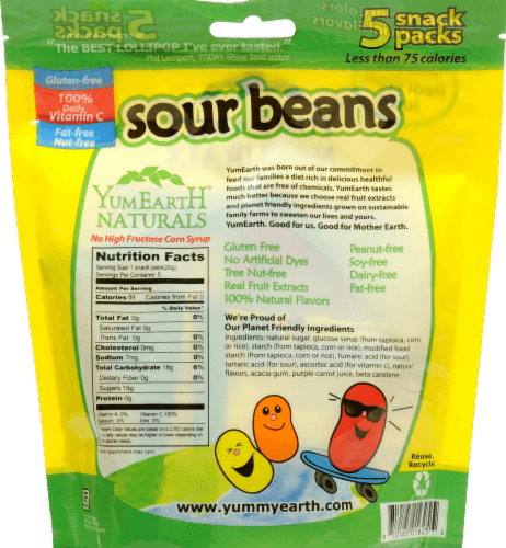 Yum Earth Naturals Sour Beans