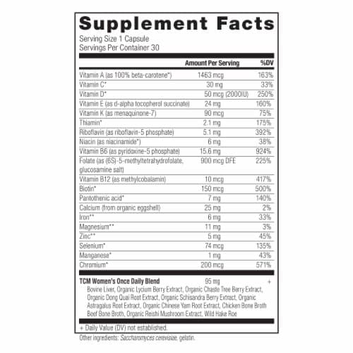 Ancient Butrition Women'S Once Daily Multivitamin Capsules
