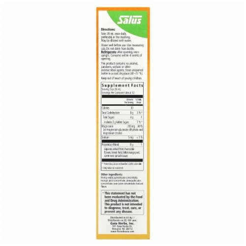 Floradix Magnesium Liquid Herbal & Mineral Supplement
