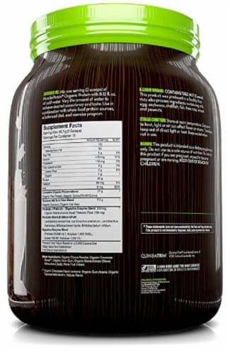 Musclepharm Organic Chocolate Protein Powder
