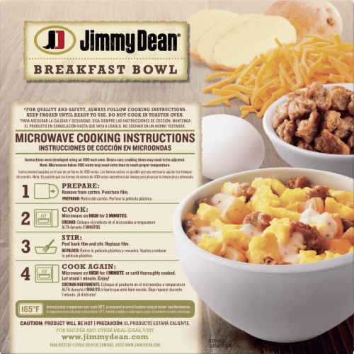 Jimmy Dean Sausage & Gravy Breakfast Bowl  Meal