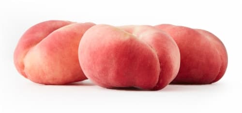 Fresh Peaches, Flat White Flesh