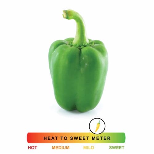 Fresh Bell Pepper, Green