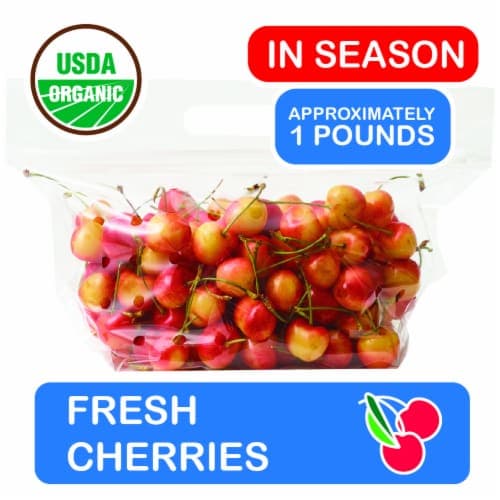 Organic Rainier Cherries