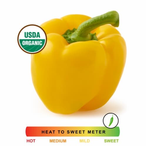 Organic Yellow Bell Peppers