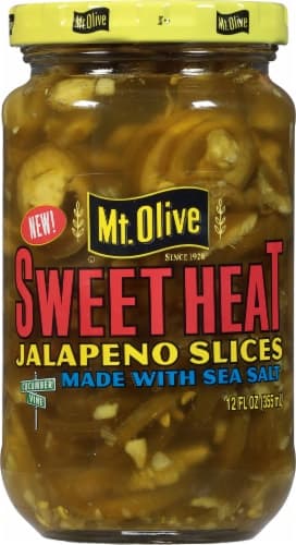 Mt Olive Sweet Heat Jalapeno Slices With Sea Salt