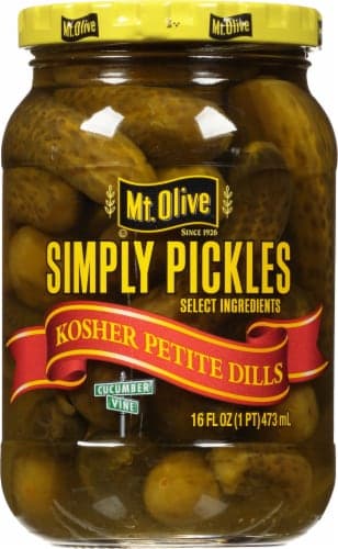 Mt. Olive Pickles Simply Pickles Petite Kosher Dills