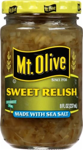 Mt. Olive Relish Sweet Made With Sea Salt