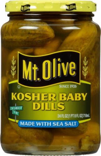 Mt. Olive Pickles Kosher Baby Dills Made With Sea Salt