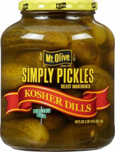 Mt. Olive Pickles Simply Pickles Made With Sea Salt Kosher Dills