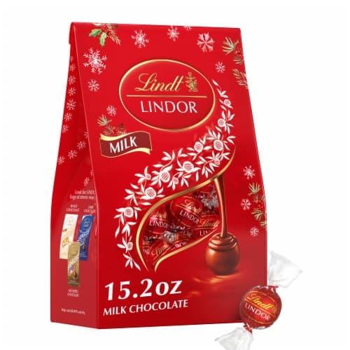 Lindt Holiday Milk Chocolate Bag